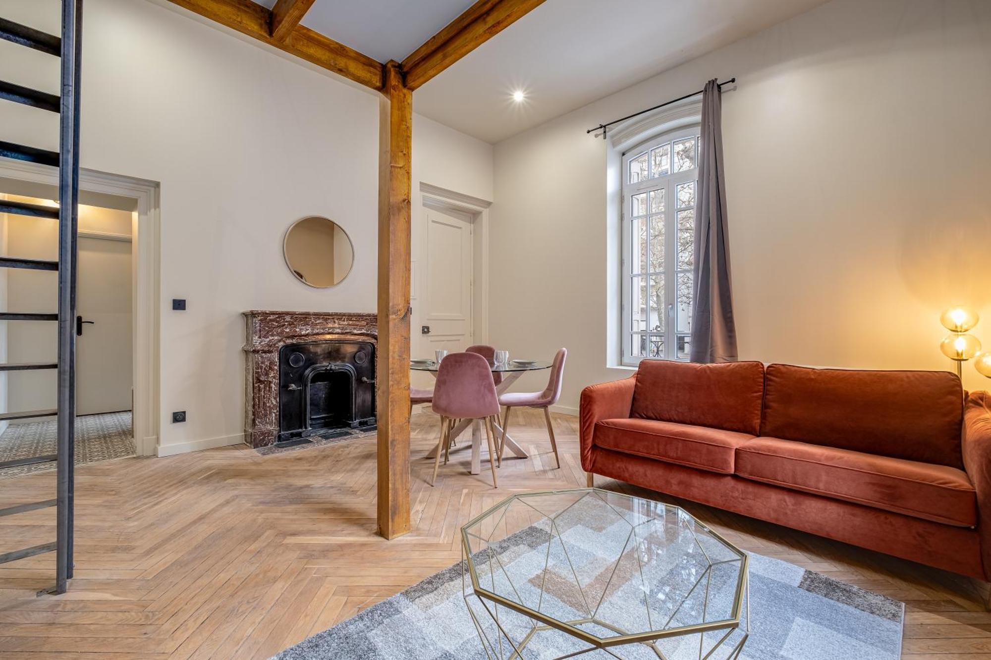 Le Poudre Cours Fauriel Magnifique Appartement Сент-Этьен Экстерьер фото