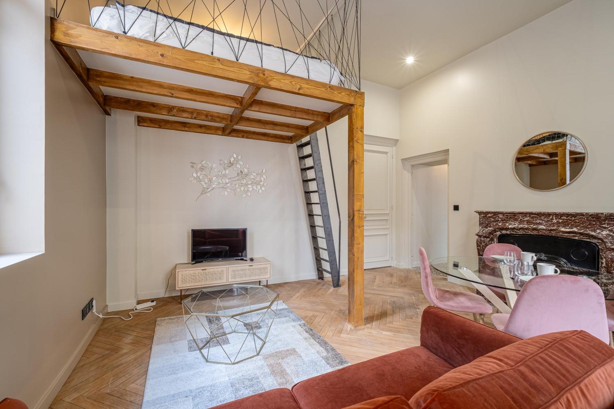 Le Poudre Cours Fauriel Magnifique Appartement Сент-Этьен Экстерьер фото